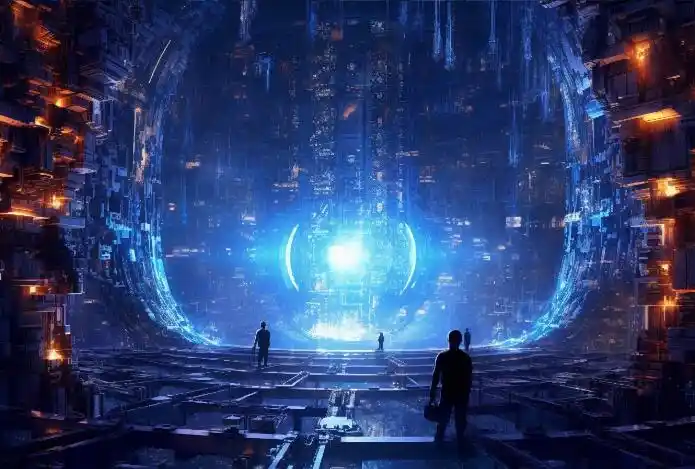元宇宙 科幻 赛博朋克 绘画 (4)大模型 (图片来源:AI合成) 元宇宙 科幻 赛博朋克 绘画 (4)大模型