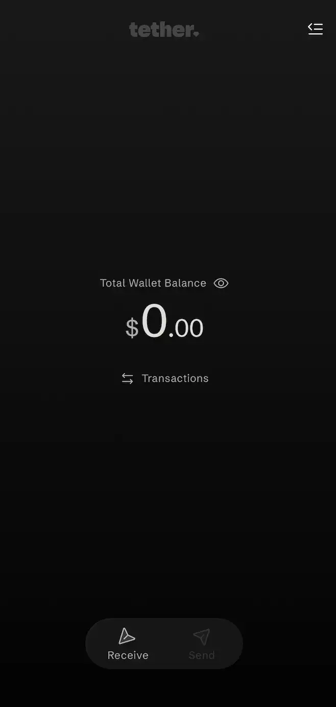 Tether Wallet