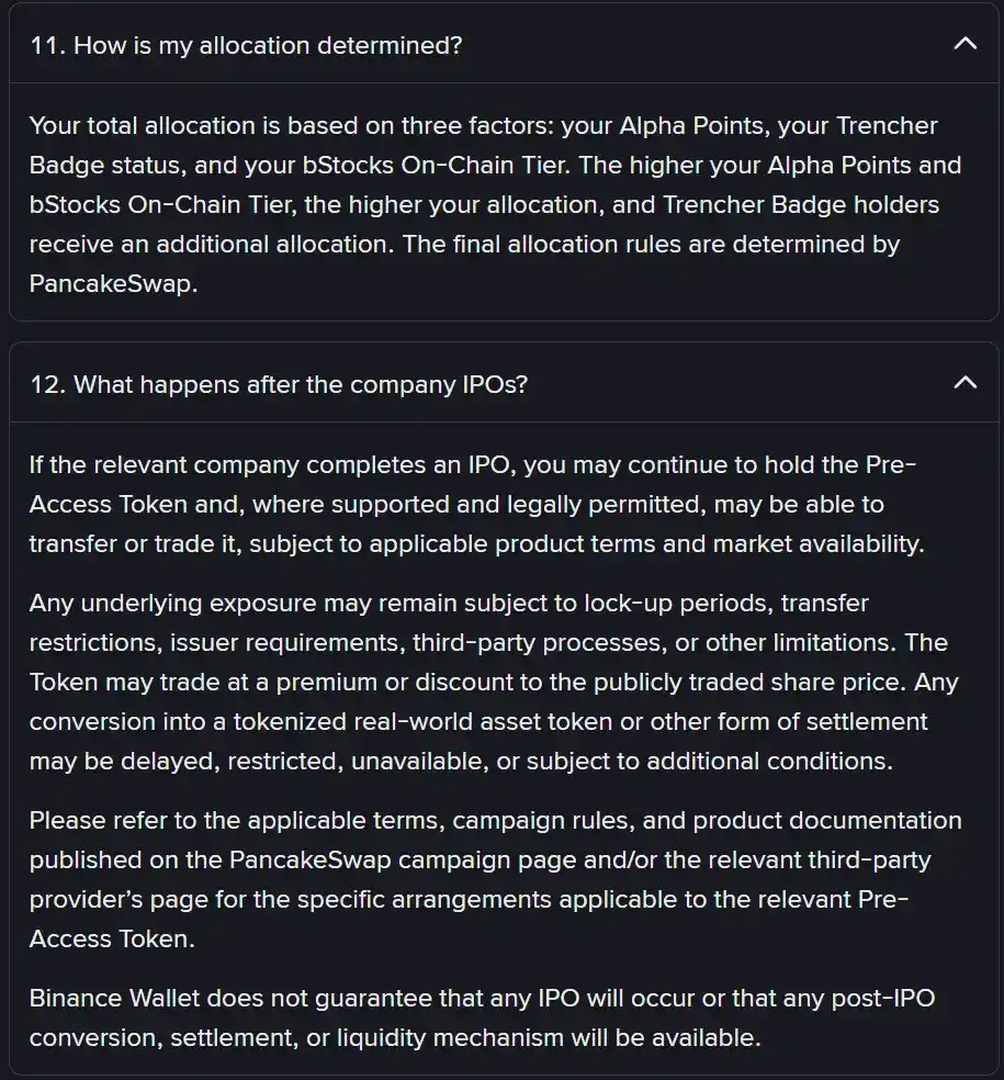 币安的 Pre-Access,是下一轮创新叙事吗