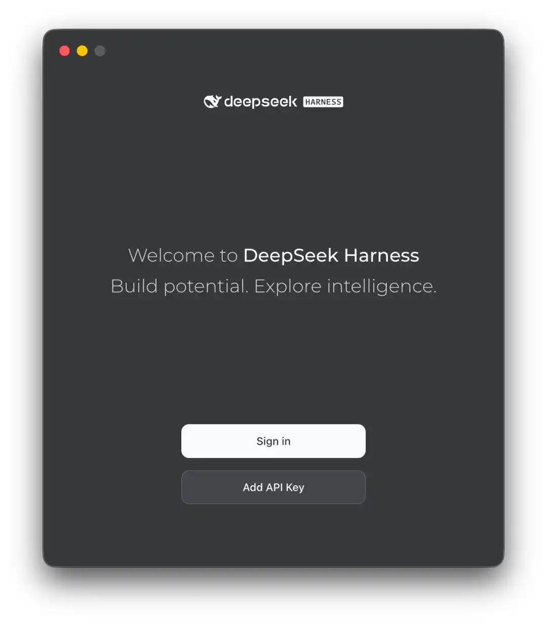 DeepSeek Harness