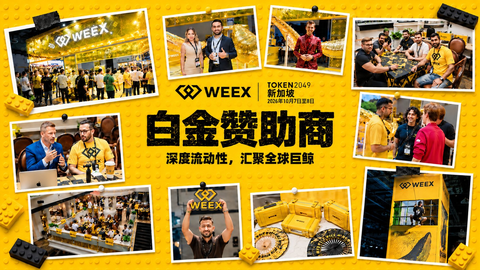 WEEX、AI Wars、TOKEN2049