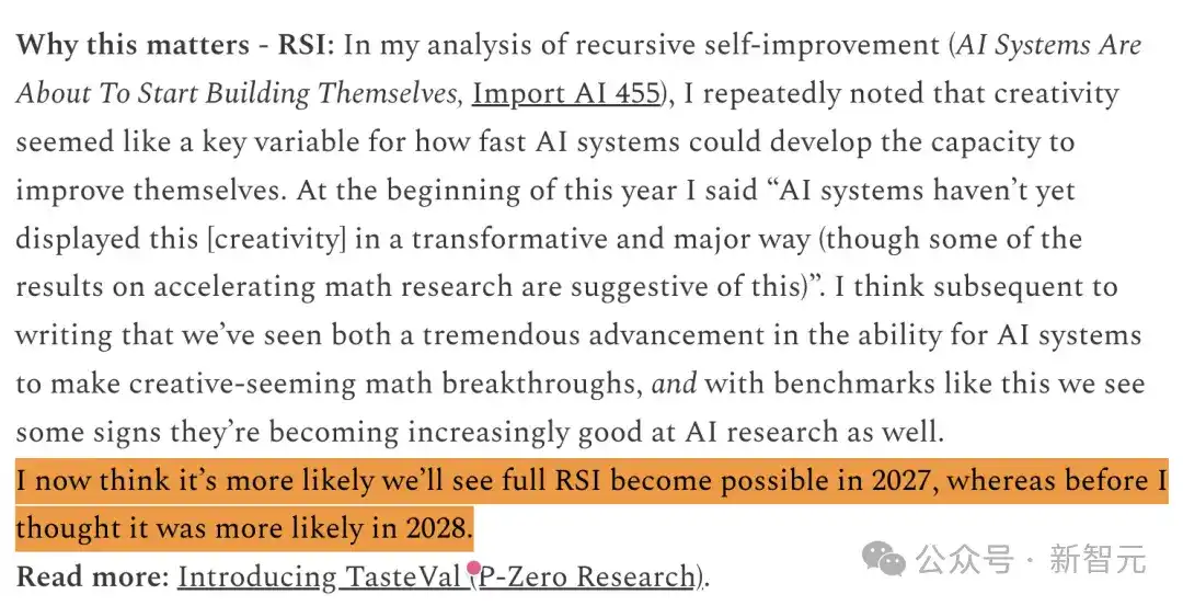 突发，Anthropic 联创改口：RSI 提前到 2027，人类只剩 6 个月