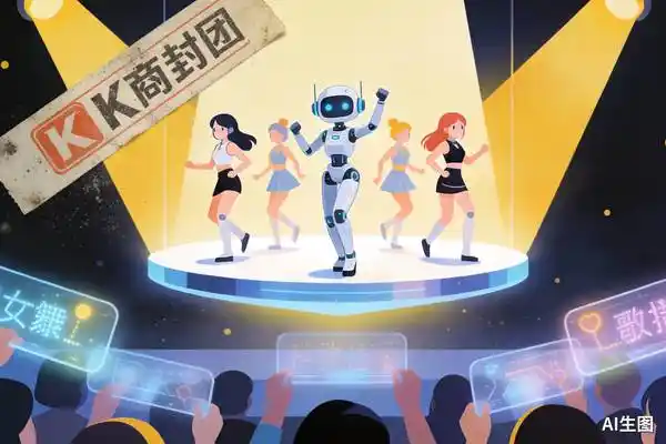 AI女团,虚拟偶像,商K