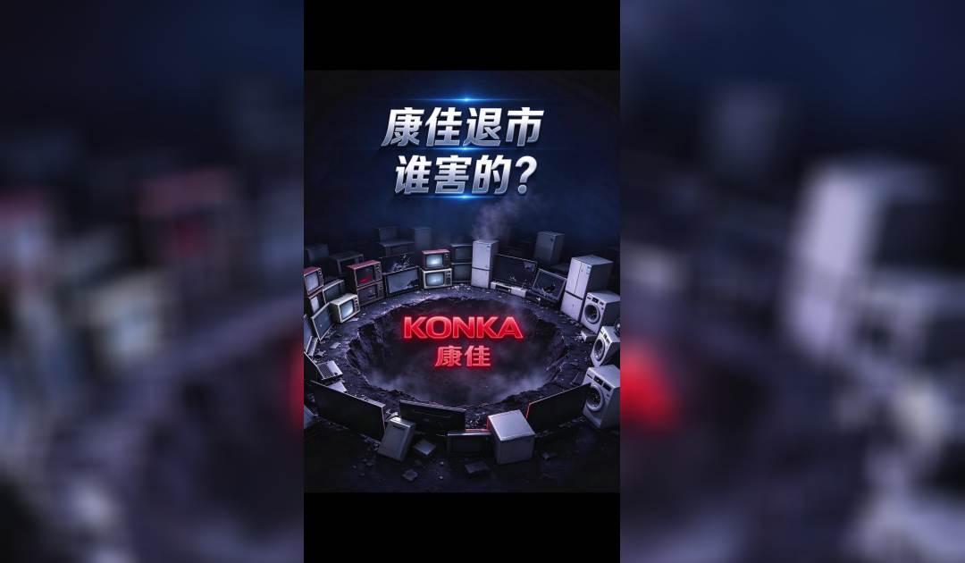 康佳退市谁害的？