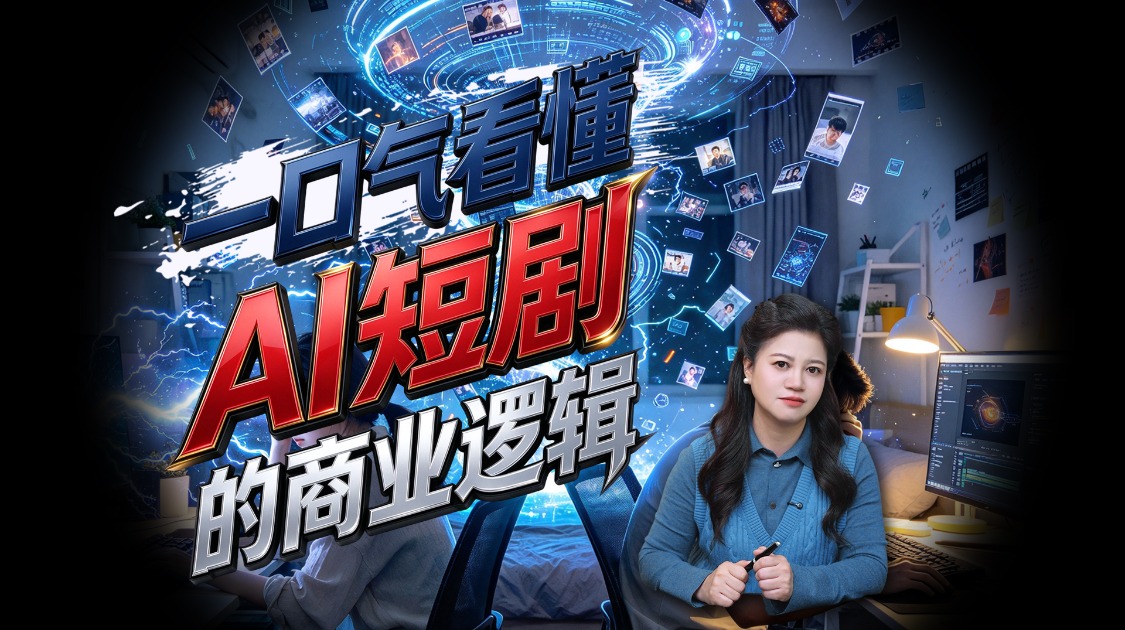 一口气看懂AI短剧的商业逻辑，钱被谁赚走了？